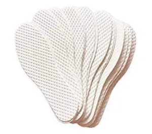 10Pairs Disposable Breathable Barefoot Insoles Sweat Absorption Insoles Odor Eliminator Comfortable Shoe Insert Pads for Running Walking (Women Size) Women Size