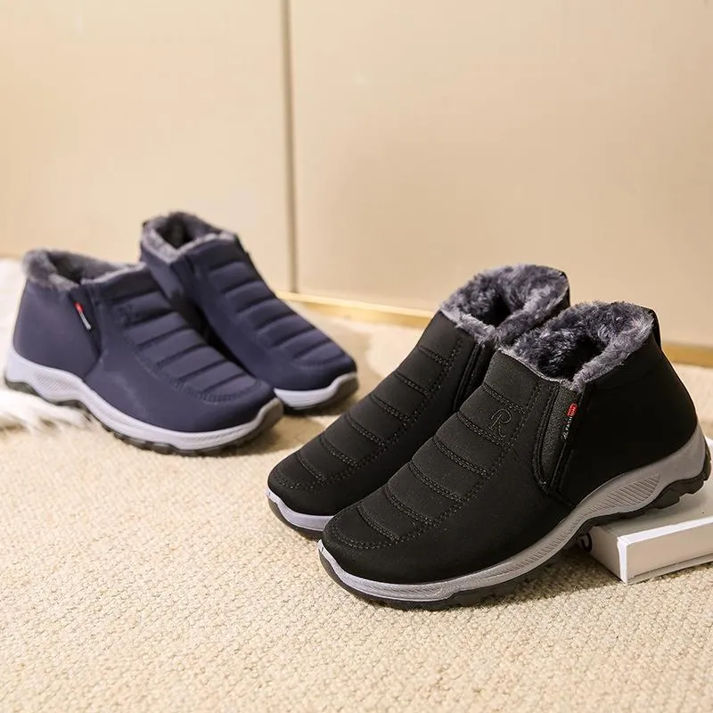 2022 Winter Fleece Warm Men's Warm Snow Boots
