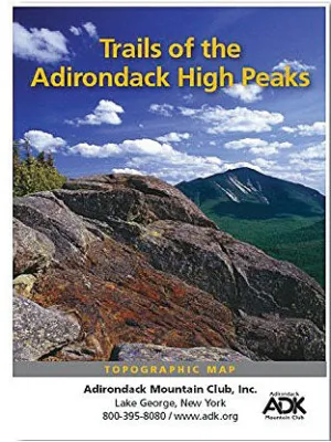 Adirondack Mountain Club Mid-Atlantic: Comprehensive Trail Maps for Adirondack High Peaks by Goodwin & Thomas-Train