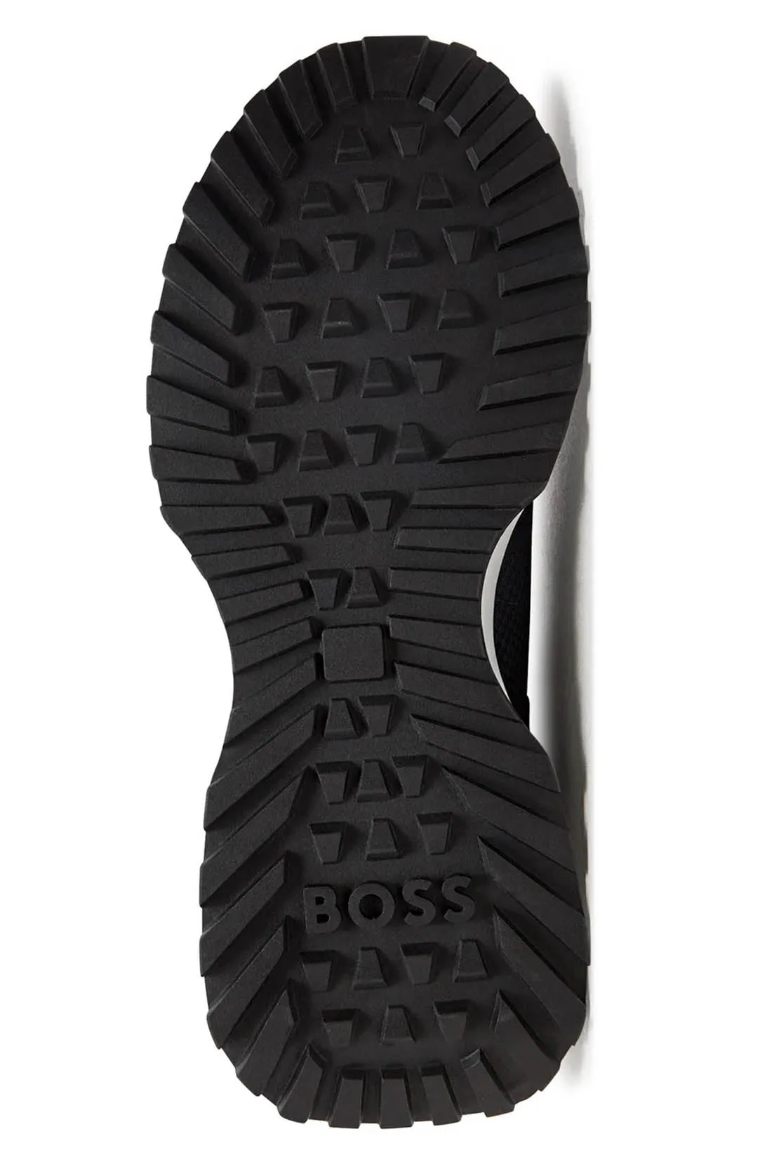 BOSS  -JONAH_RUNN Mixed Material Running Trainers In Dark Blue 50513195 401