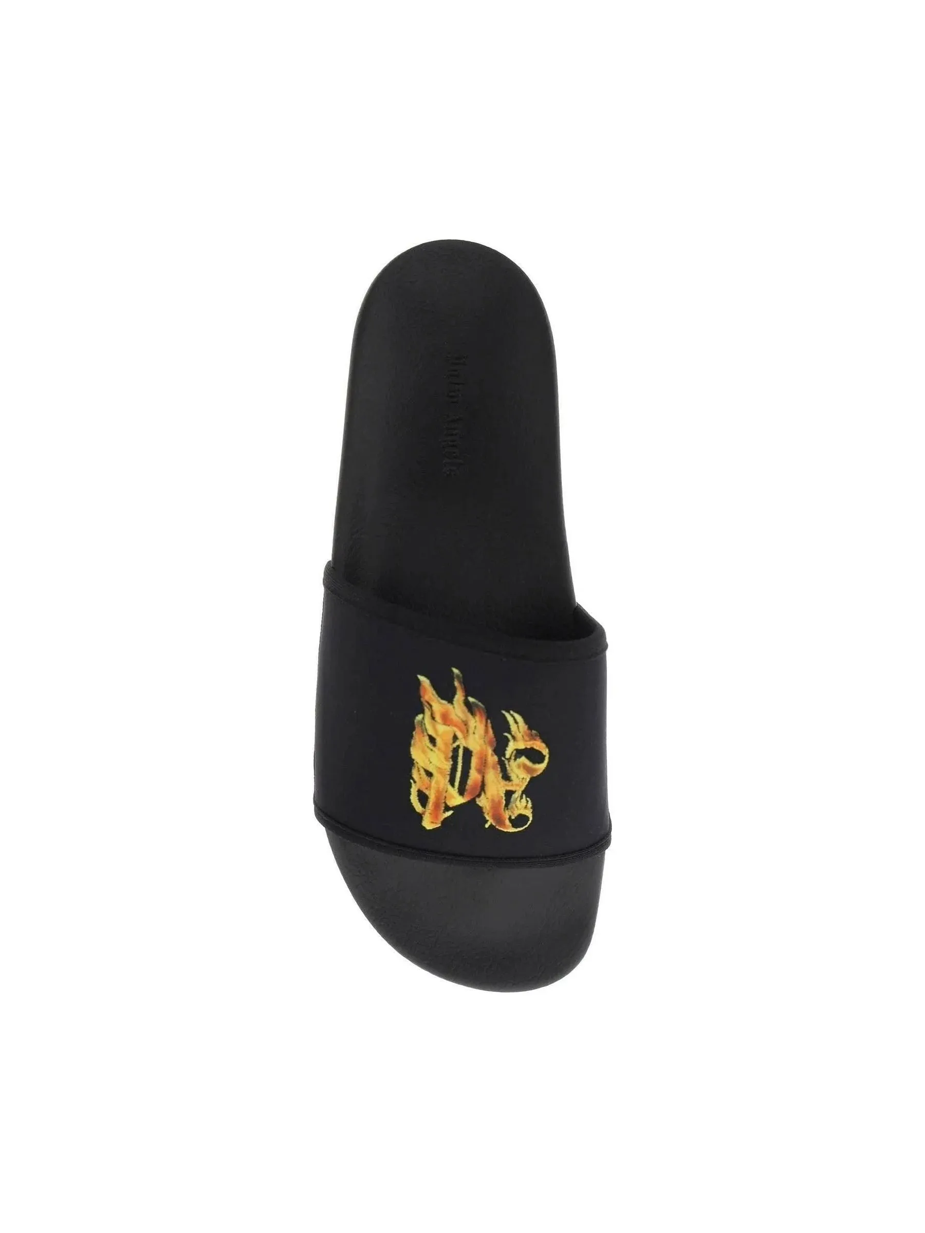Burning Monogram Slide Sandals