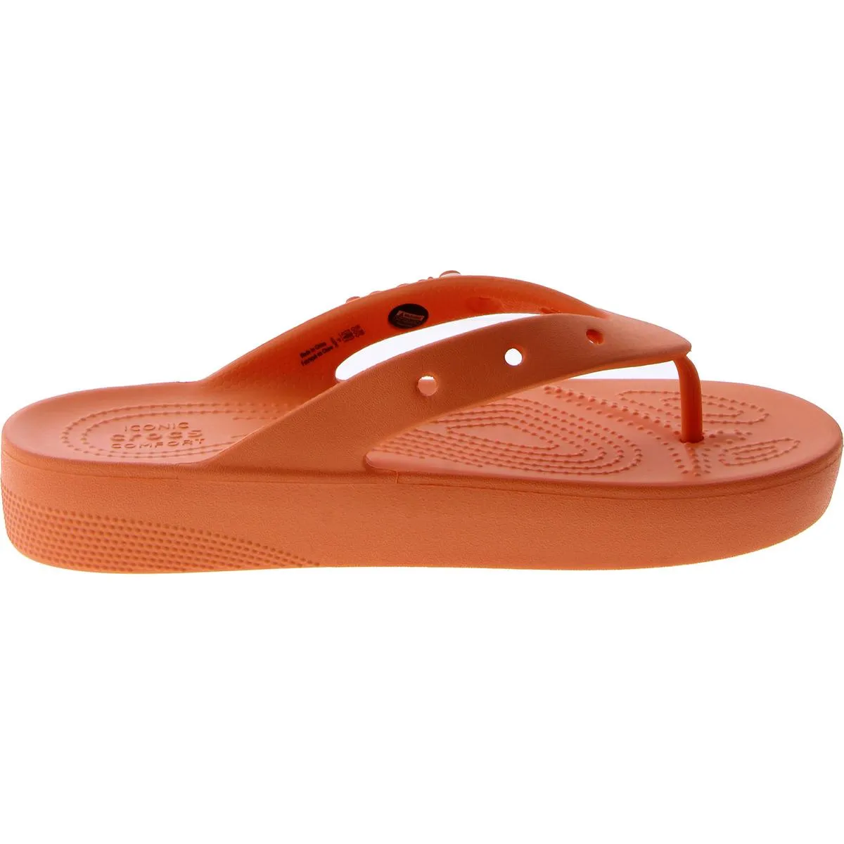 Crocs Womens Slip On Open Toe Thong Sandals