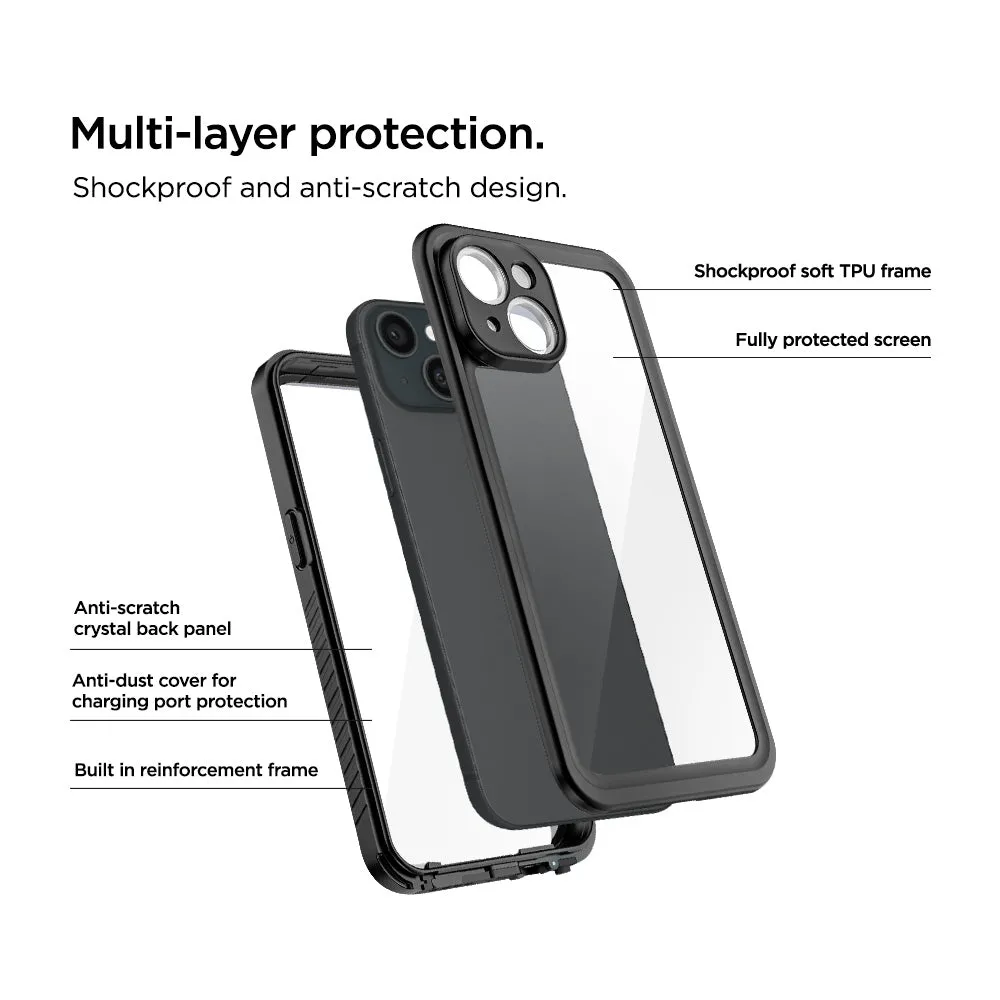Eiger Avalanche Case for Apple iPhone 15 Plus in Black