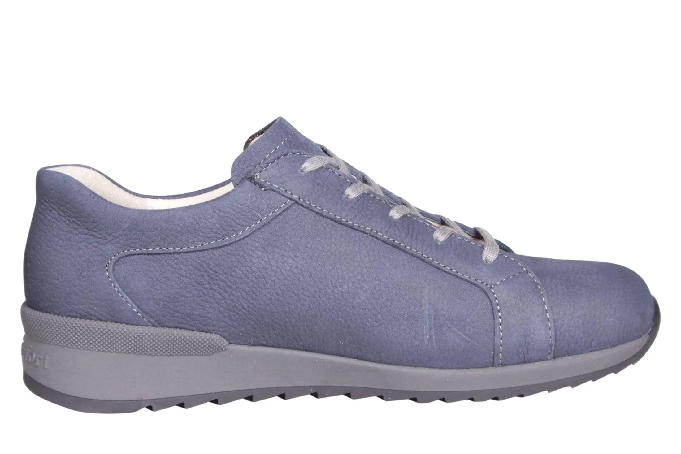 Finn Comfort Women's Barretos Sneakers- Mustang Marine