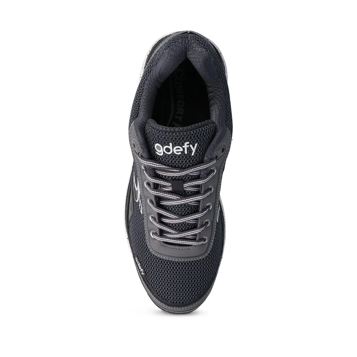 Gravity Defyer Women's Mighty Walk Athletic Shoes- Grey/ White