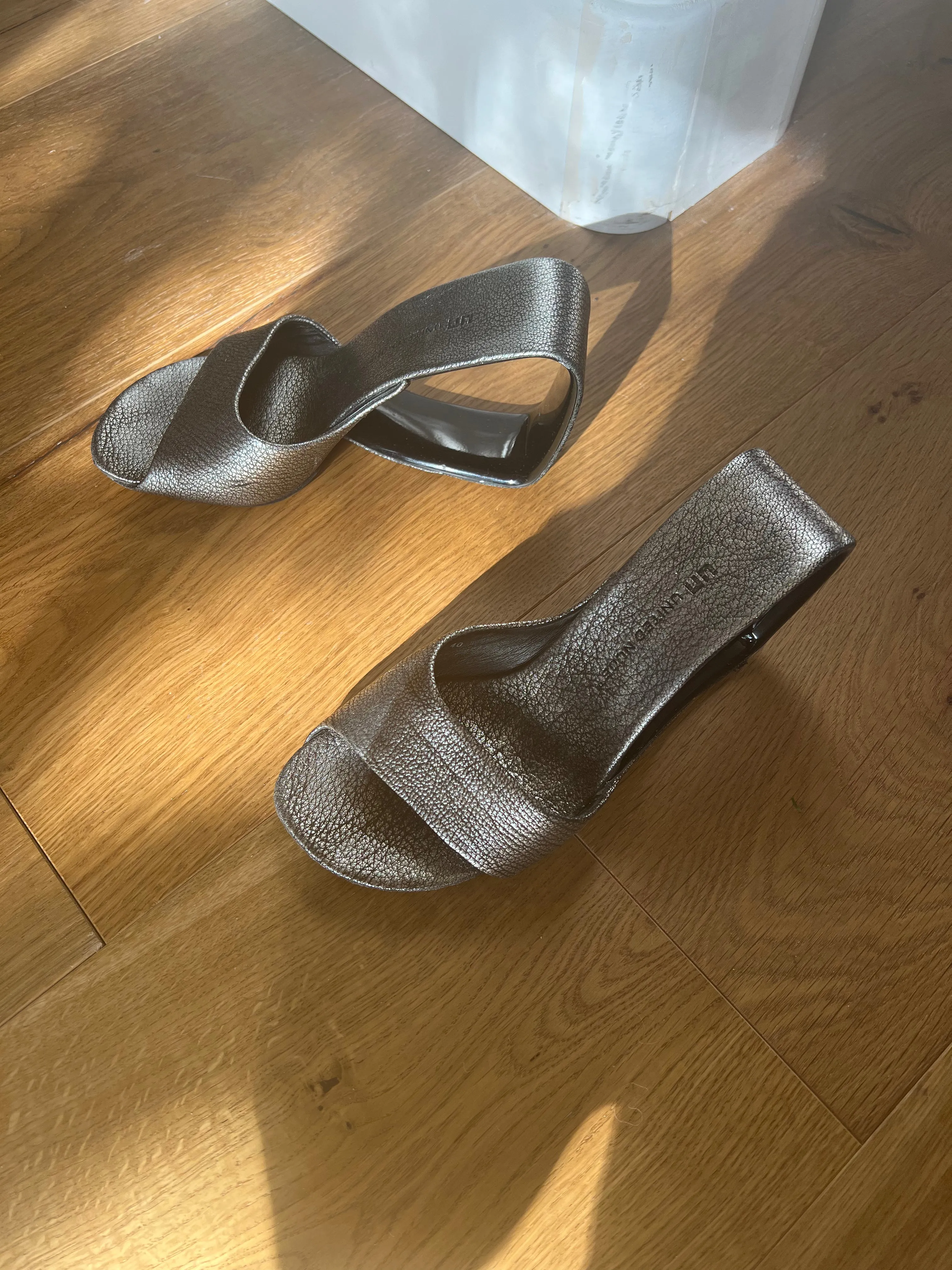 Gunmetal Wedges