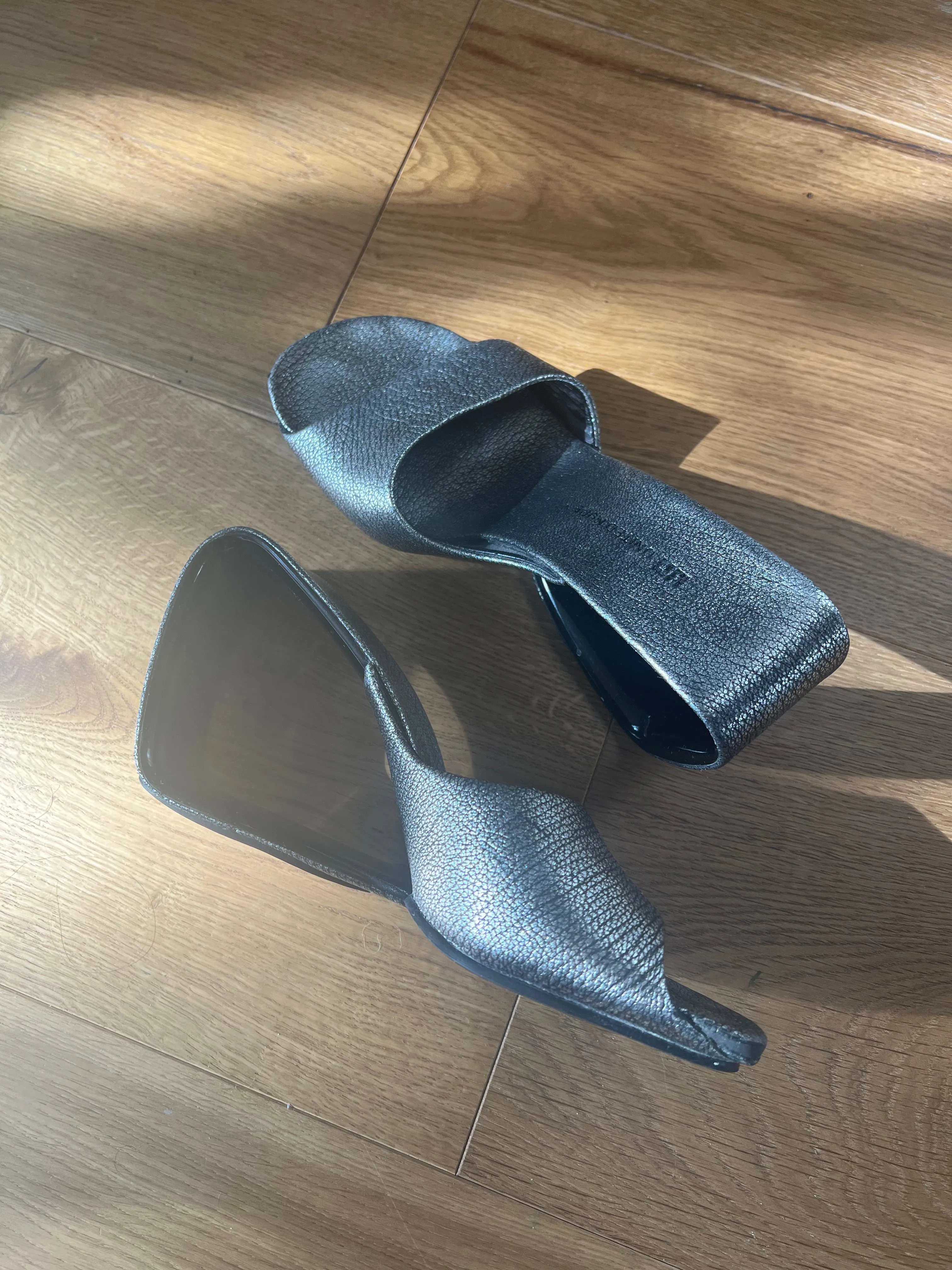 Gunmetal Wedges