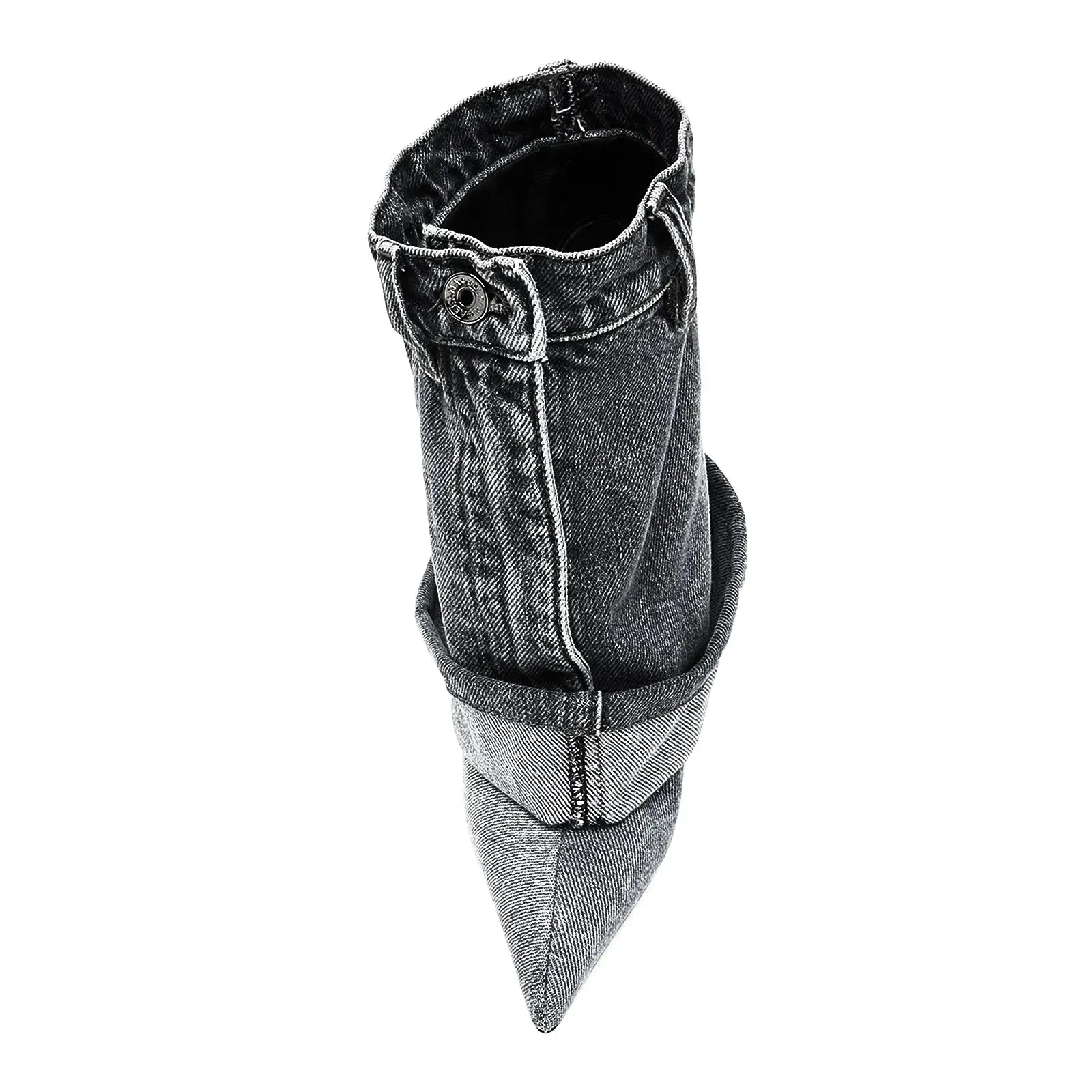 Let's Talk About It Denim Ankle Boots