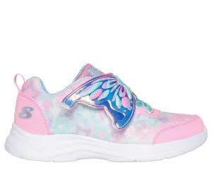 S-LIGHTS GLIMMER KICKS - MAGICAL WINGS - PINK TURQUIOSE
