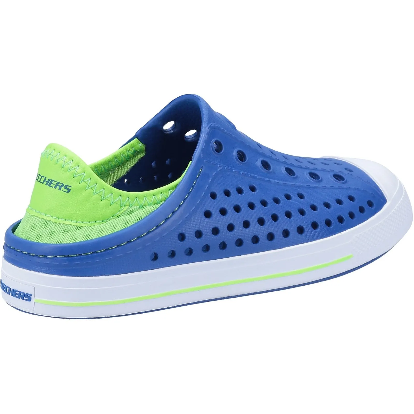 Skechers Infant Boys Guzman Steps Aqua Surge Slip On Beach Shoe - Blue