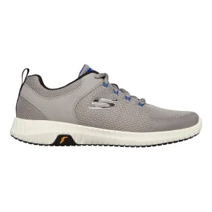 Skechers Mens Elite Flex Prime Take Over Trainers - Light Grey