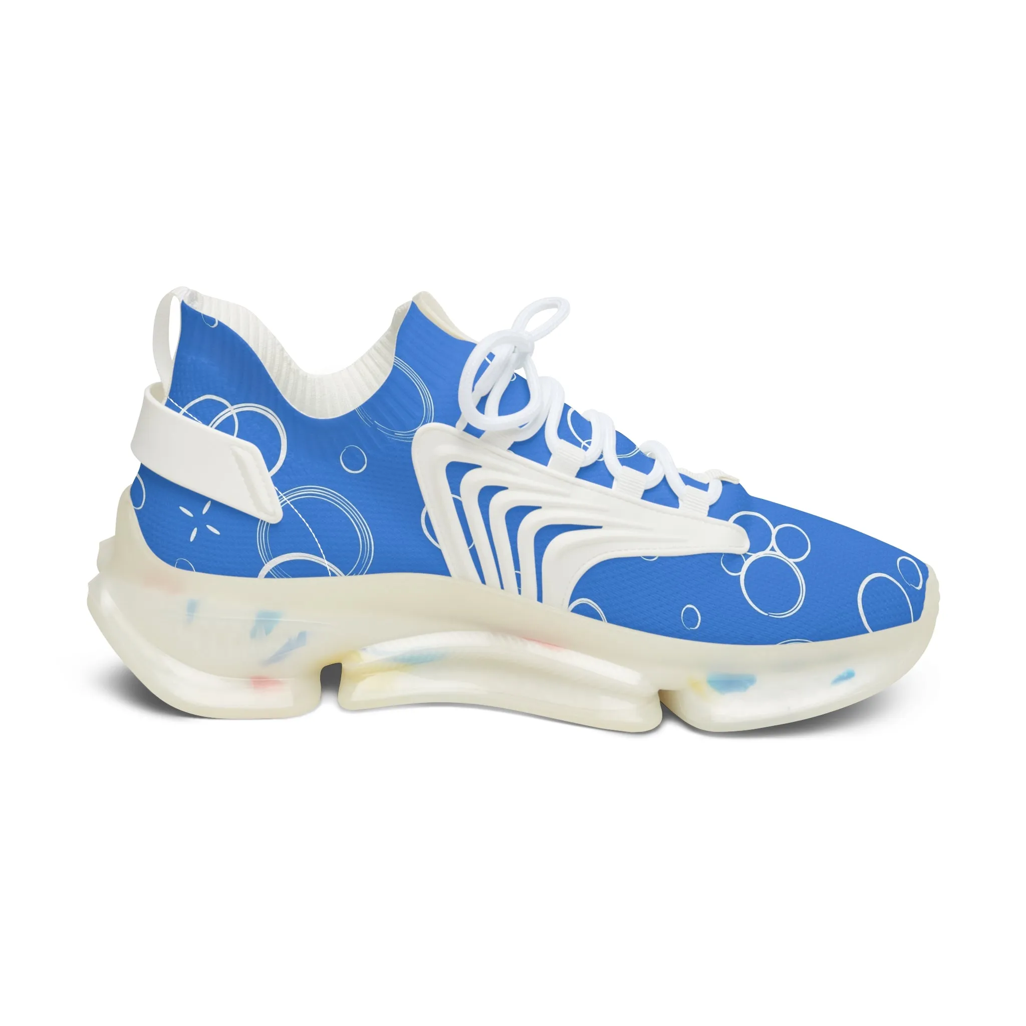 Soap Bubbles Women's Mesh Sneakers