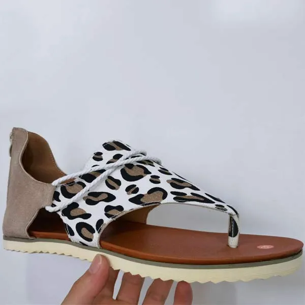 Women'S Retro Flat Flip Flop 98317126