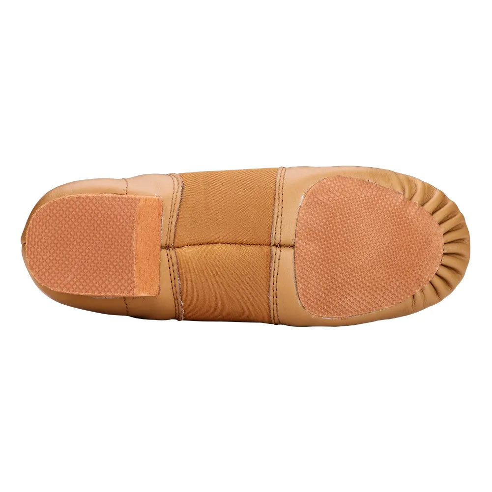 Women's Slip on Leather Jazz Shoes Dance Sneakers